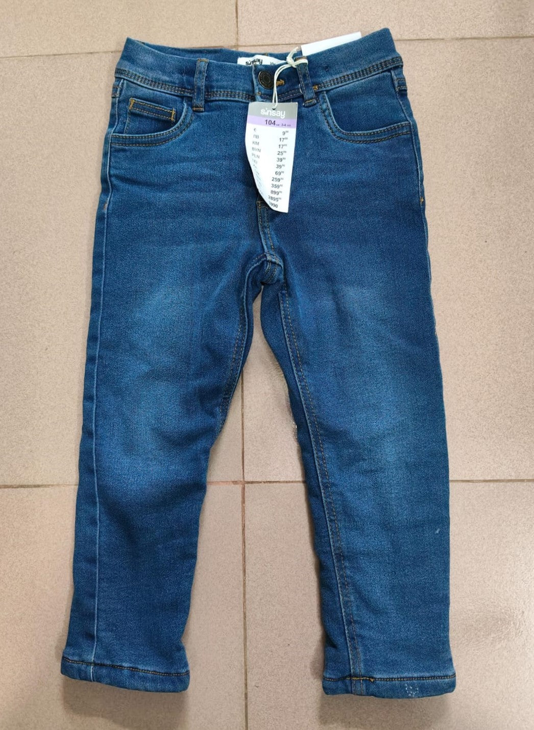 Boys' Long Pants & Girls' Joggers Inside Lining stock lot CH/K-34170