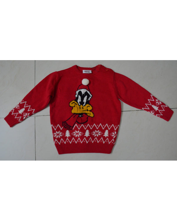 Girls' Jacquard Knitting Sweater stock lot CH/K-34241