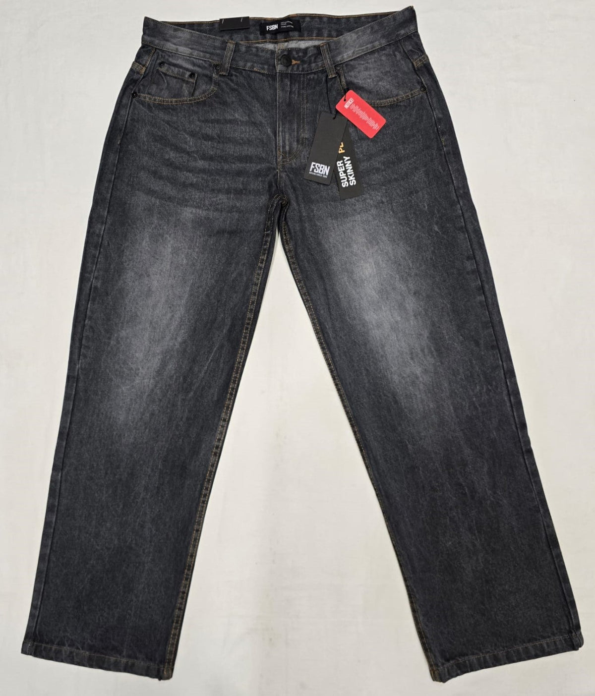 Men's Denim Long Pants stock lot CH/M-34055