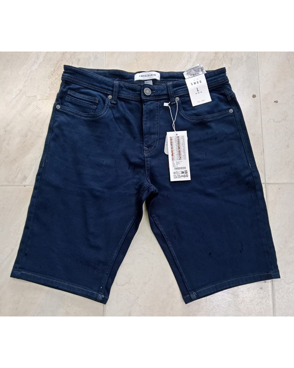Men's 5-Pocket Denim Shorts stock lot CH/M-34147