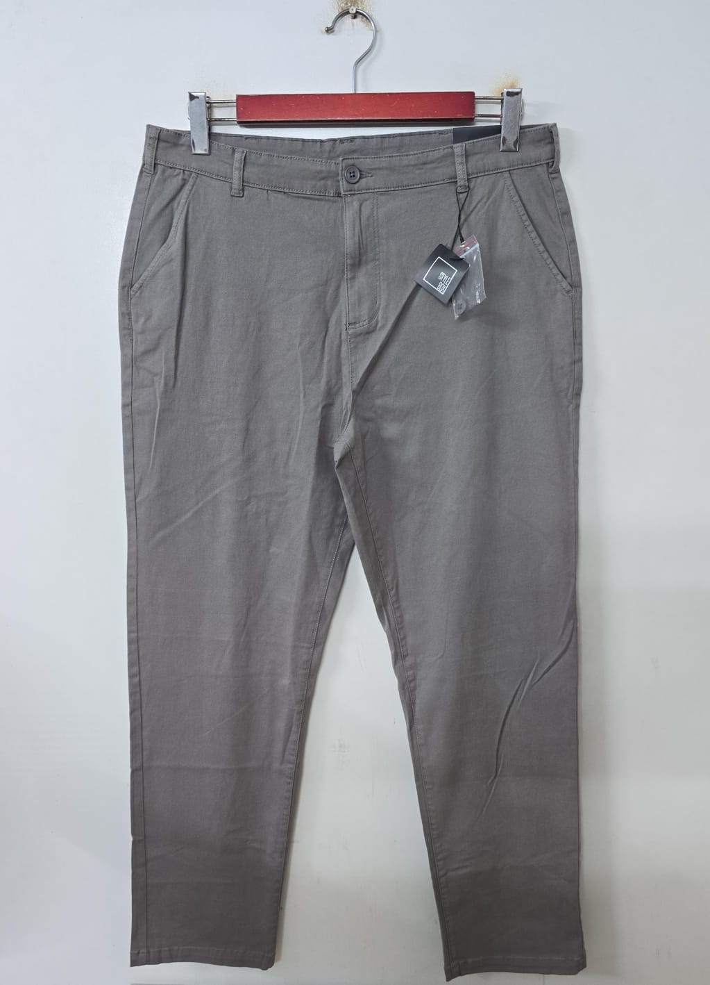 Men's Chino Long Pants stock lot CH/M-34168 - grey