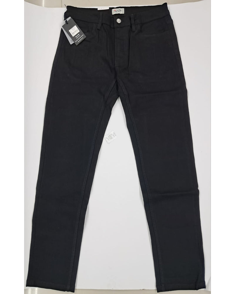 Men's 5-Pocket Denim Jeans stock lot CH/M-34178 - black