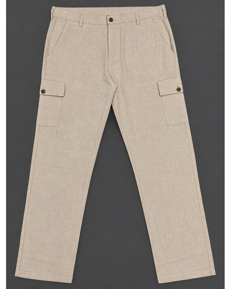 Men's Cargo Long Pants stock lot CH/M-34196 - beige
