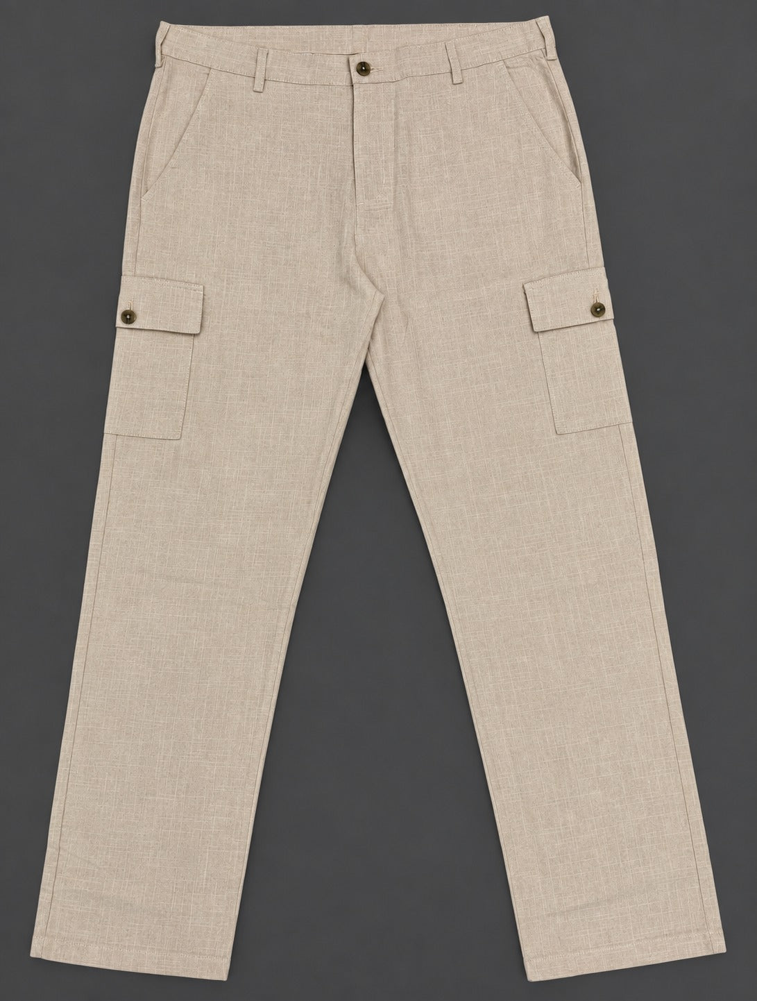 Men's Cargo Long Pants stock lot CH/M-34196 - beige