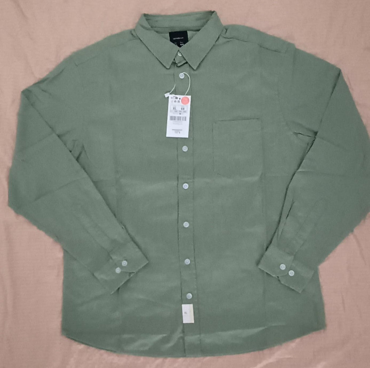 Men's Long Sleeve Shirt stock lot CH/M-34310