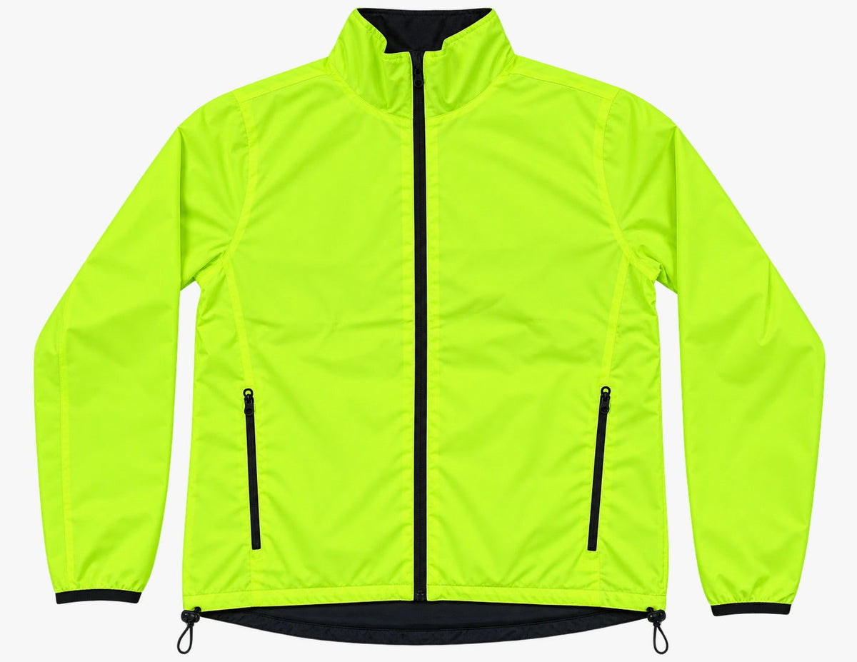 Men's & Women's Windbreaker stock lot CH/MW-34171 - hi-vis front