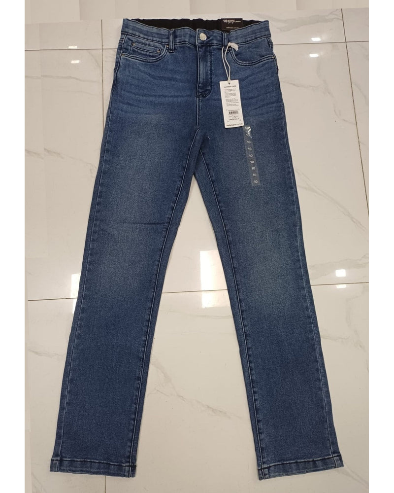 Women's 5-Pocket Denim Long Pants stock lot CH/W-34085