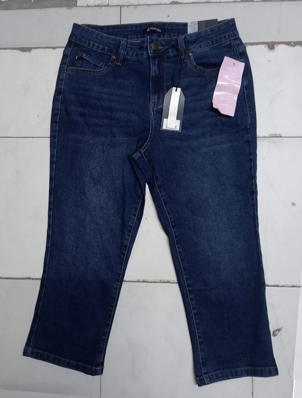 Women's Denim Capri stock lot CH/W-34137