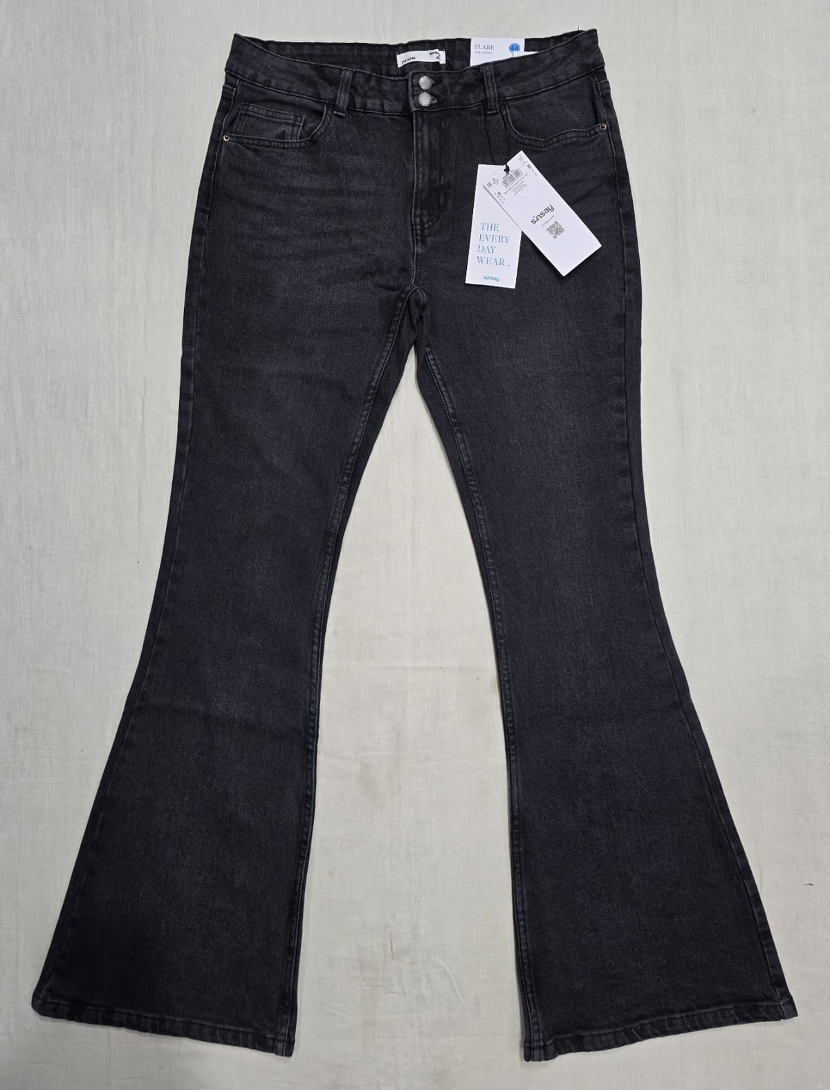Women's Denim Bootcut Long Pants stock lot CH/W-34165