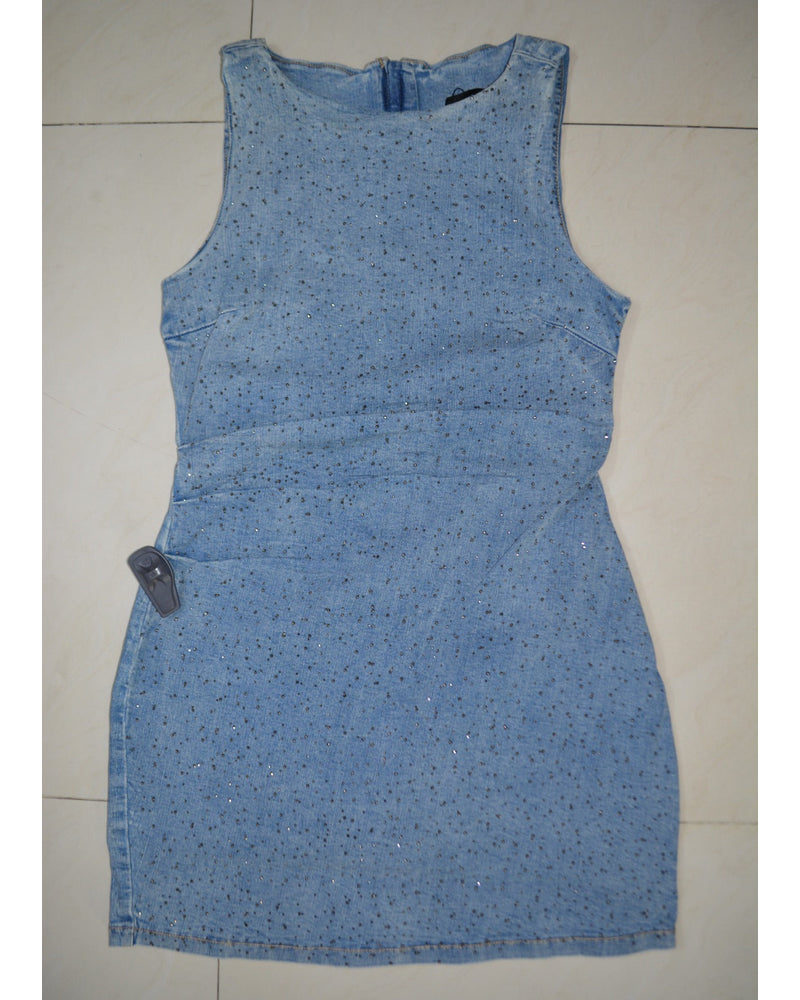 Women's Sleeveless Long Top With Stone stock lot CH/W-34188