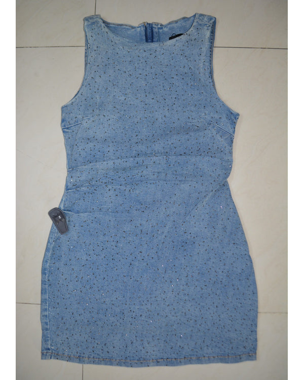 Women's Sleeveless Long Top With Stone stock lot CH/W-34188