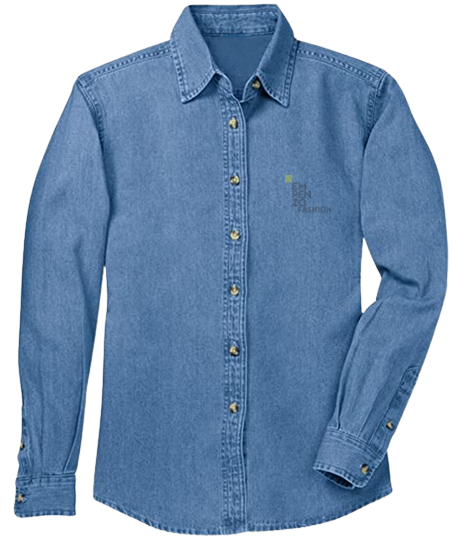 Women's Long Sleeve Denim Shirt