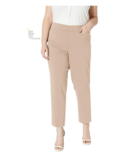Women's Slimming Plus Size Modern Fit Stretch Pants