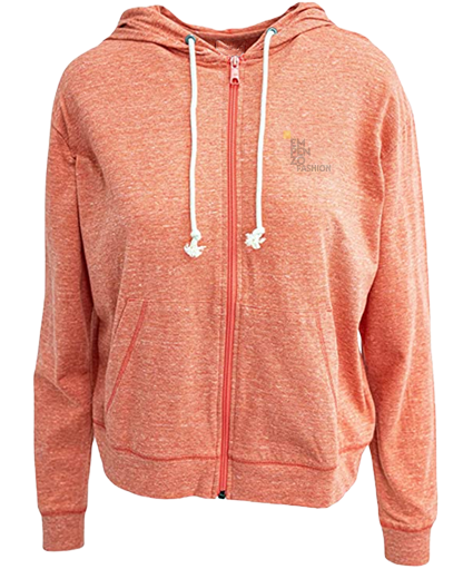 Women's Sportswear Gym Vintage Full Zip Hoodie